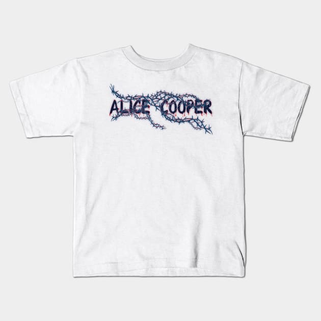 Bleeding Roots - Alice Coper Kids T-Shirt by PASAR.TEMPEL